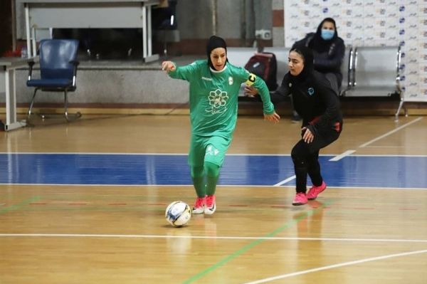  لیگ برتر فوتسال بانوان  صدرنشینی پیکان و توقف نصر فردیس