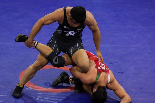 لیگ برتر کشتی آزاد پیروزی فولادین ذوب آمل و پاس ناجا مازندران در برابر حریفان