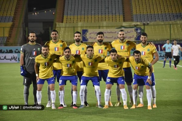 یک بازیکن نفت آبادان دیدار با سپاهان را از دست داد