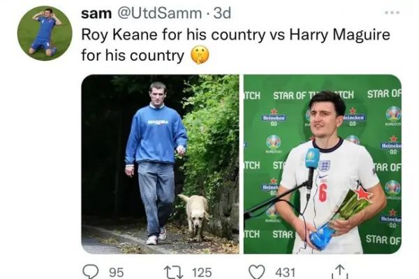  لایک جنجالی خواهر مدافع منچستریونایتد برای روی کین