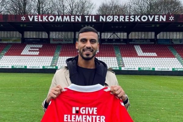 مدافع عراقی هم تیمی عزتاللهی در دانمارک شد