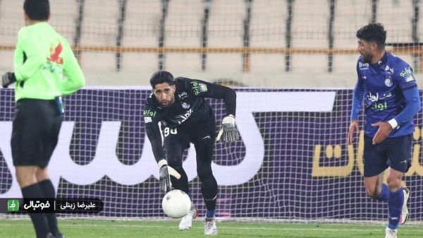 استقلال - نساجی تحت تاثیر درخشش دو علیرضا عکس