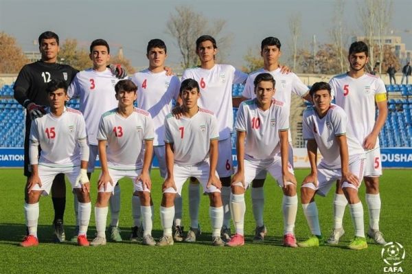 تورنمنت زیر ۱۵ سال کافا جشنواره گل ایران مقابل قرقیزستان