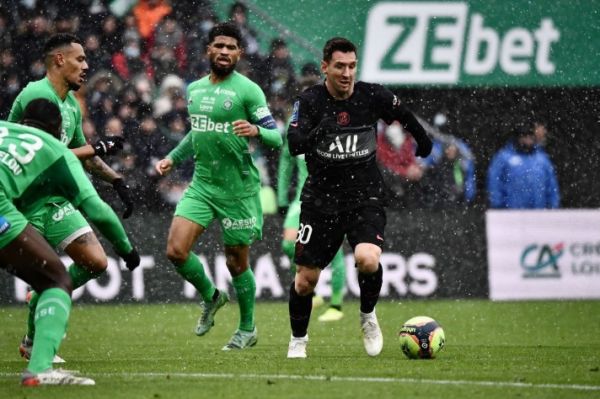 برد برفی پاریسیها برابر سنتاتین با هتتریک مسی در پاس گل در روز خاص راموس و نیمار