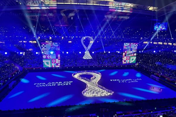 افتتاحیه باشکوه جام جهانی فوتبال کشورهای عربی در قطر تصاویر