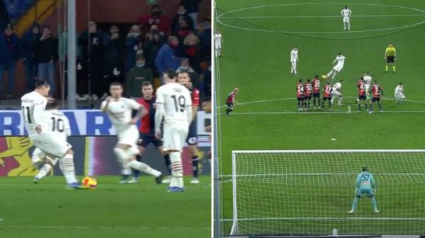  هنرنمایی زلاتان با یک کاشته تماشایی از فاصله 25 یاردی