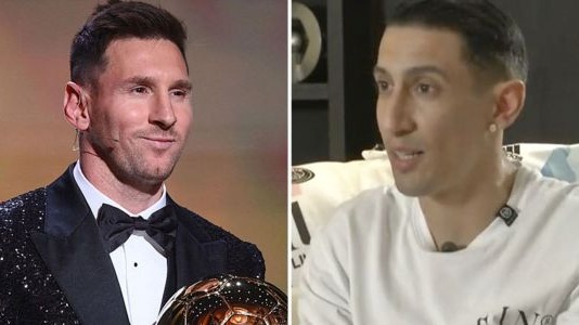  کنایه و طعنه دی‌ماریا در پاسخ به منتقدان توپ طلای هفتم لیونل مسی