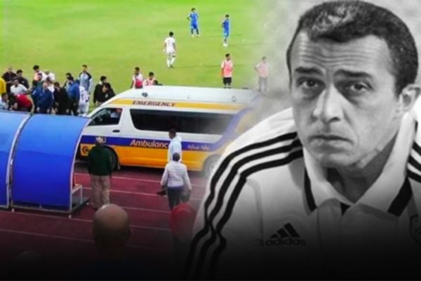  حمله قلبی و مرگ مربی مصری در زمین فوتبال پس از گل دقیقه 92