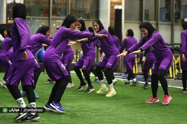گزارش تصویری تمرین بدنسازی تیم ملی فوتبال بانوان، 15 آذر 1400