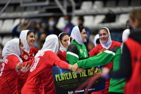 دروازهبان تیم ملی هندبال زنان هیچ جملهای قادر به توصیف احساسم نیست