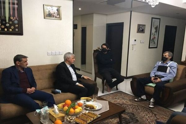  عیادت وزیر ورزش از محمد مایلی‌کهن