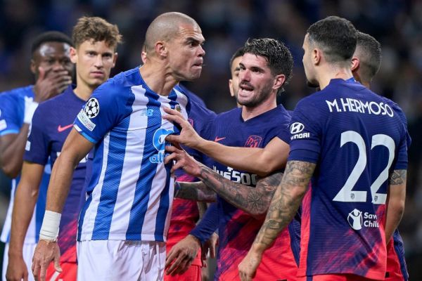  دو تصویر جالب از بازی پورتو و اتلتیکو؛ از خشم په‌په تا گریه سوارز