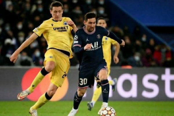  برابری مسی با یک رکورد رونالدو پس از درخشش مقابل کلوب بروژ