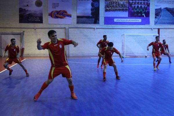 گزارش تصویری آخرین تمرین تیم ملی فوتسال