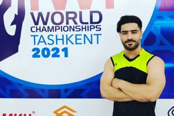  مصطفی جوادی نایب قهرمان وزنه‌برداری جهان شد