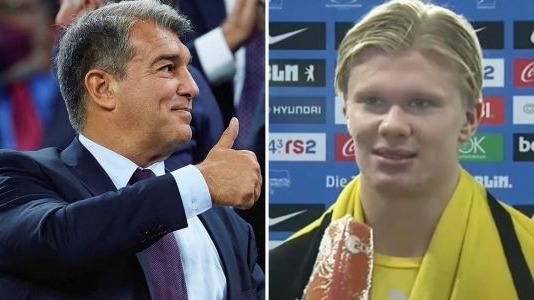 اطمينان لاپورتا از توانایی کاتالانها برای موفقیت در جذب ارلینگ هالند