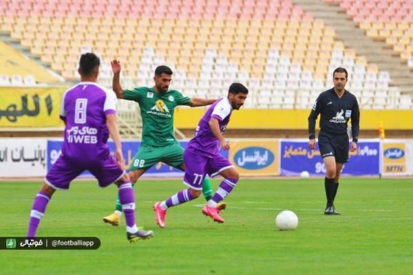 هوادار با چهره لیگ یکی پیروز شد عکس