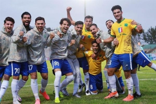 جام حذفی فوتبال صعود راحت صنعت نفت با برتری پرگل مقابل شمس آذر