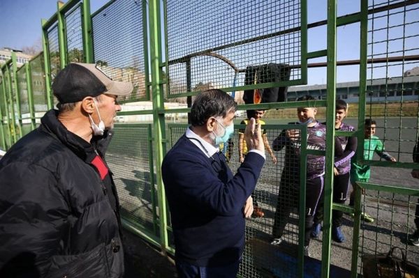  بازدید آجورلو از مجموعه ورزشی مرغوبکار