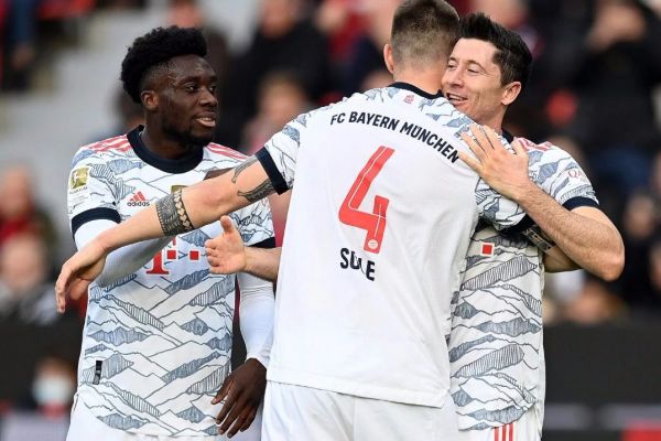 سریعترین بازیکنان بایرنمونیخ لواندوفسکی در رتبه هشتم