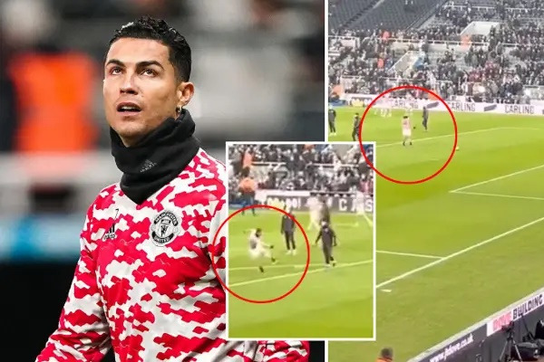  لحظه‌ای که رونالدو پاسخ هواداران نیوکاسل را داد