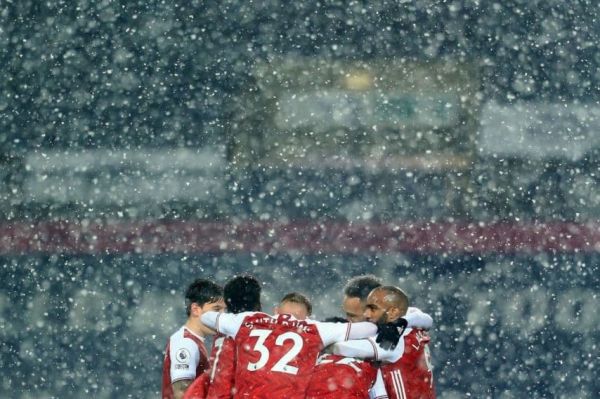  عکس؛ رستگاری آرسنال زیر برفی سنگین و زیبا