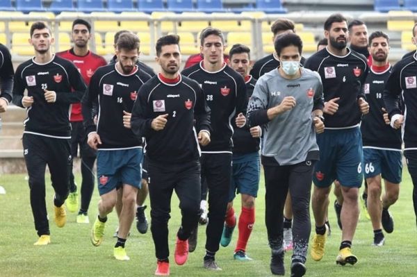 گزارش تمرین پرسپولیس ریکاوری در شهید کاظمی، تمرین در پژوهشگاه نفت