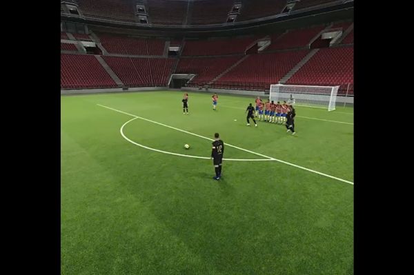 عکس؛ شبیهسازی کاشته مسی مقابل گرانادا در PES