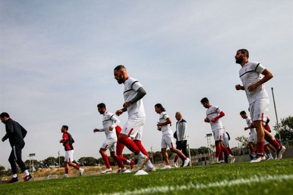 برگزاری تمرین تراکتوریها با حضور اشکان دژاگه