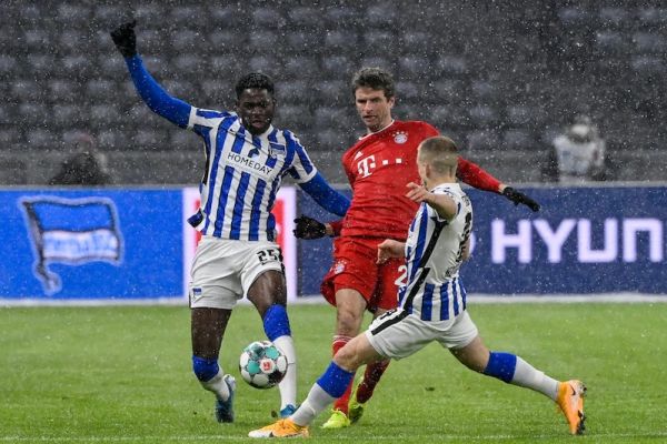 هرتابرلین 0-1 بایرن مونیخ؛ یک گام آرام دیگر برای قهرمانی