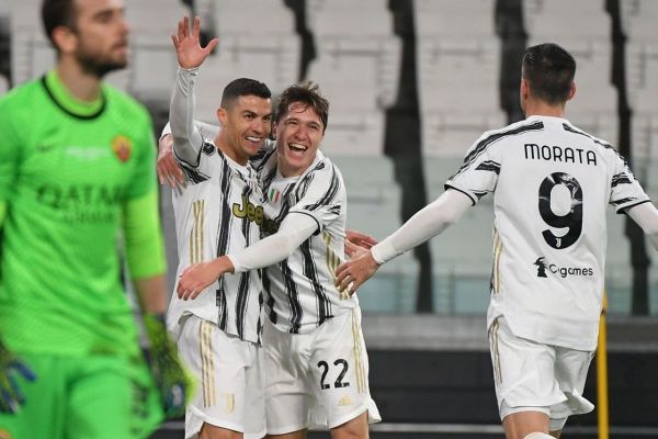  یوونتوس 2-0 رم  سه امتیاز مهم؛ کادوی تولد رونالدو