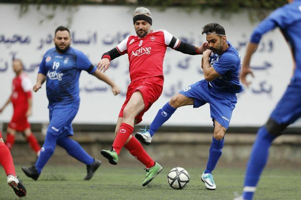  گزارش تصویری  هنرمندان استقلال یک - هنرمندان پرسپولیس یک  سری دوم