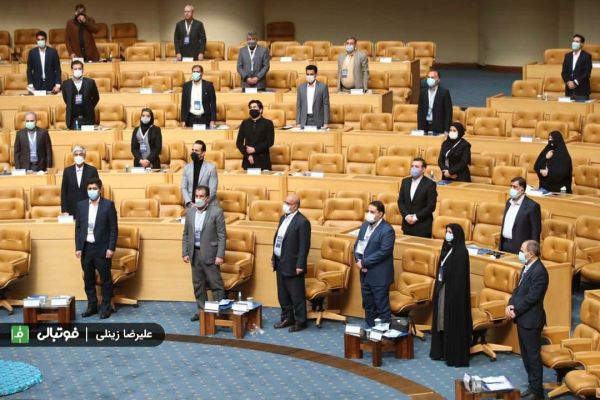  گزارش تصویری اختصاصی  انتخابات فدراسیون فوتبال، 10 اسفند 99