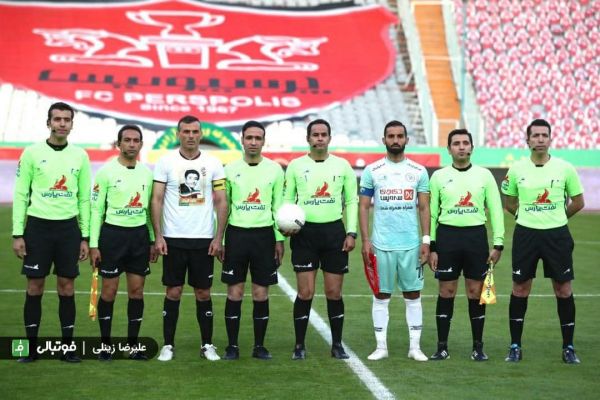  حاشیه بازی پرسپولیس و سایپا  صدای تشویق انصاریان و میناوند پخش نشد  غیبت سمیعی در ورزشگاه آزادی