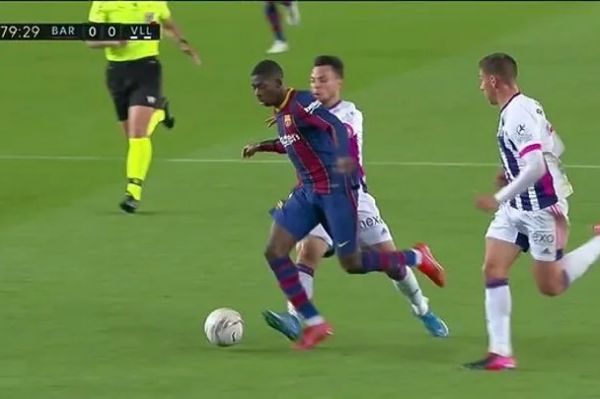 کارشناس داوری مارکا اخراج بازیکن وایادولید اشتباه بود و گل بارسلونا مردود