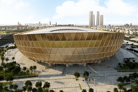  ورزشگاه میزبان فینال جام جهانی 2022 تکمیل شد + عکس