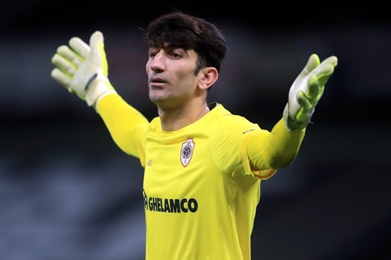  لیگ فوتبال بلژیک  بیرانوند روی نیمکت آنتورپ مقابل بروژ