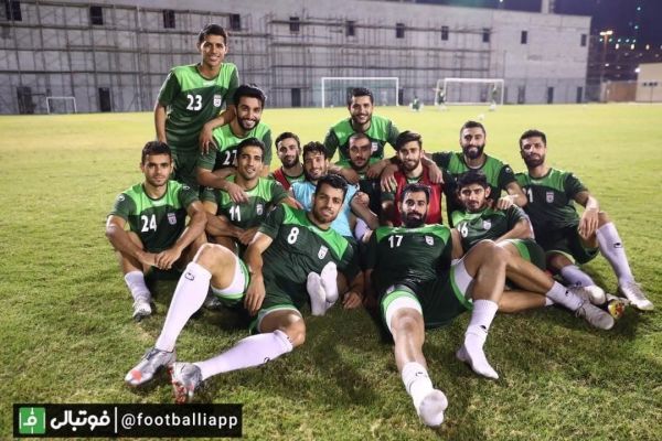 عکس نوشت جو تیم ملی مافوق صمیمی