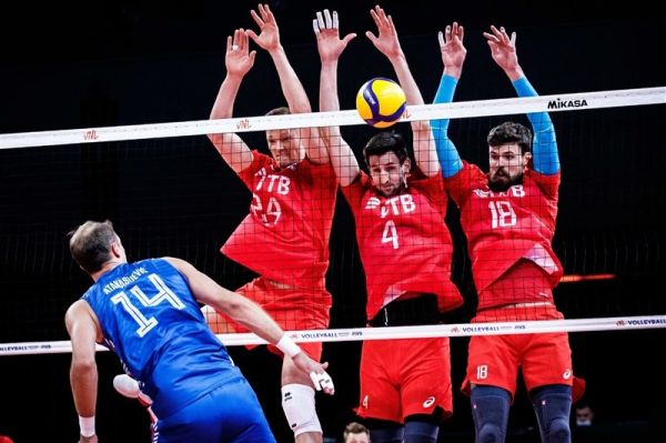 لیگ ملتهای والیبال شاگردان کواچ مغلوب روسیه شدند