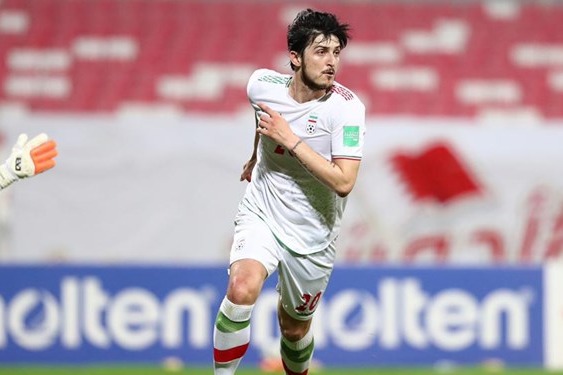 حاشیه بازی ایران و عراق دومین حاشیهسازی مهاجم تیم عراق شادی خاص سردار