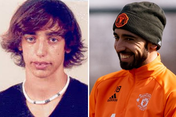 تصویری که ثابت میکند برونو فرناندز در نوجوانی شباهتی به فوتبالیستها نداشته