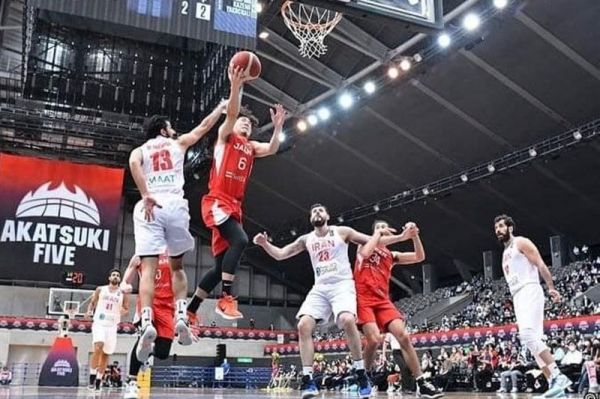  تیم ملی بسکتبال ایران شکست مقابل ژاپن را جبران کرد