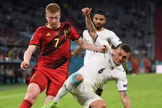 دی بروین بازی کردنم در مقابل ایتالیا یک معجزه بود