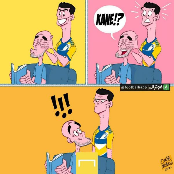 کاریکاتور ماجرای رونالدو و منچسترسیتی