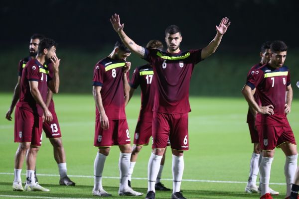  گزارش تصویری  اولین تمرین تیم ملی در دوحه قطر