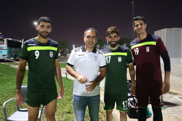 گزارش تصویری تمرین تیم ملی ایران در دوحه، یکشنبه 14 شهریور 1400