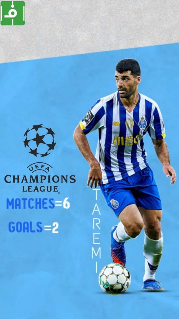  اینفوگرافی اختصاصی  بررسی آمار و عملکرد مهدی طارمی در لیگ قهرمانان اروپا