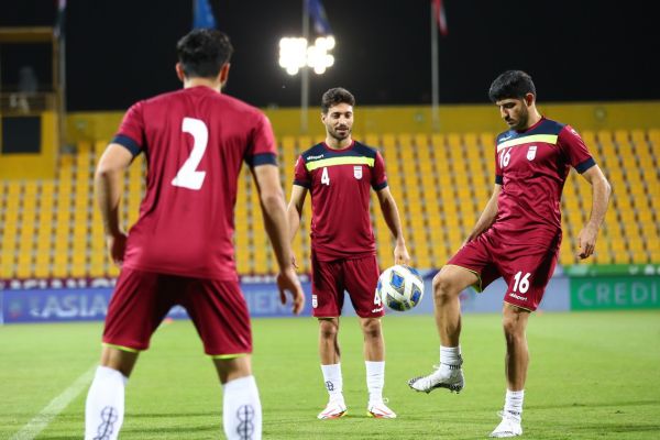  گزارش تصویری  آخرین تمرین تیم ملی ایران پیش از بازی با امارات