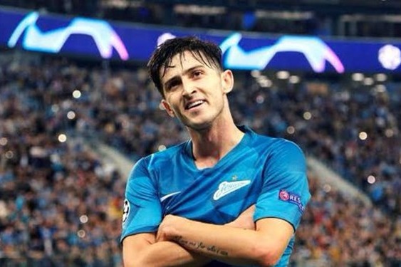  سردار آزمون بهترین بازیکن شب پرگل زنیت شد