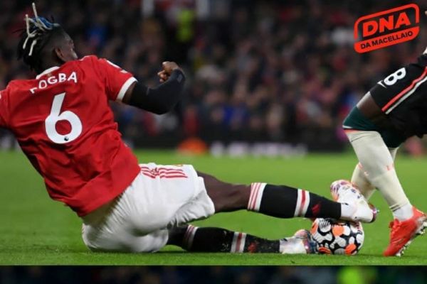 عکس؛ خطای خشن پوگبا که باعث اخراج او شد؛ خطر محرومیت سه جلسهای